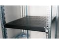 Pikkukuva 3 / 5: Equip EZVS-19-1-50-B, jalustahylly, musta, 100 kg, 1U, Turkki, 48,3 cm (19")