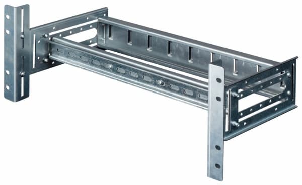 Equip EZR-DIN-4, Rackskinne, Grå, 4U, Tyrkia, 48,3 cm (19"), 485 mm