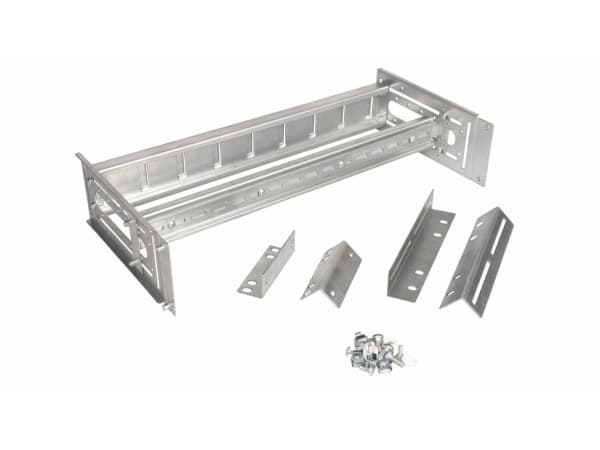 Equip EZR-DIN-4, Rackskinne, Grå, 4U, Tyrkia, 48,3 cm (19"), 485 mm