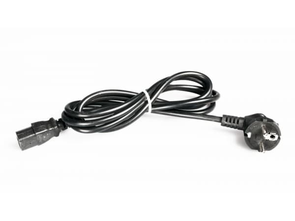 Equip EZF-2-B, Kylfläkt, Svart, 2 fläkt(ar), 12 cm, 1U, Turkiet