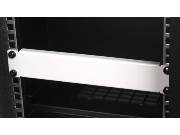 Equip EZBP-10-G, Blank panel, Grå, Metall, 1U, 25,4 cm (10"), 254 mm
