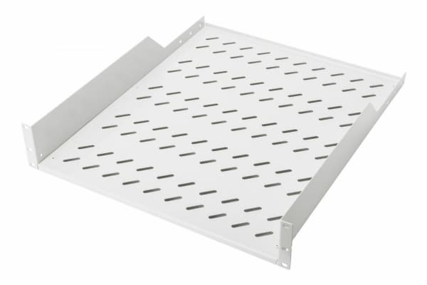 Equip EZFS-19-2-80-G, Hylla till rackskåp, Ljusgrå, 2U, Turkiet, 48,3 cm (19"), 482 mm