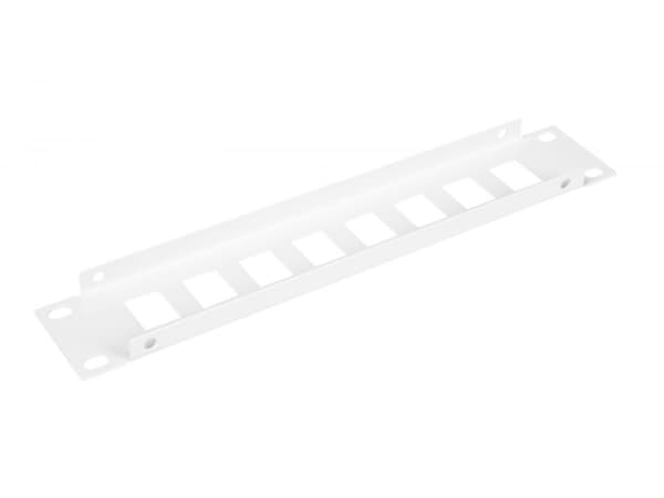 Equip EZKP-10-G, Keystone-panel, Grå, Metall, 1U, 25,4 cm (10"), 254 mm
