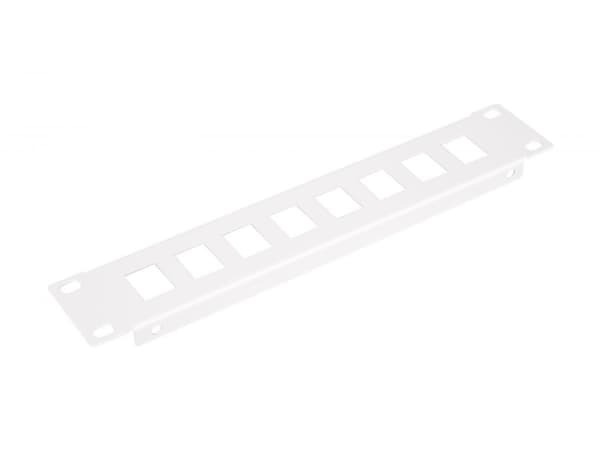 Equip EZKP-10-G, Keystone-panel, Grå, Metall, 1U, 25,4 cm (10"), 254 mm