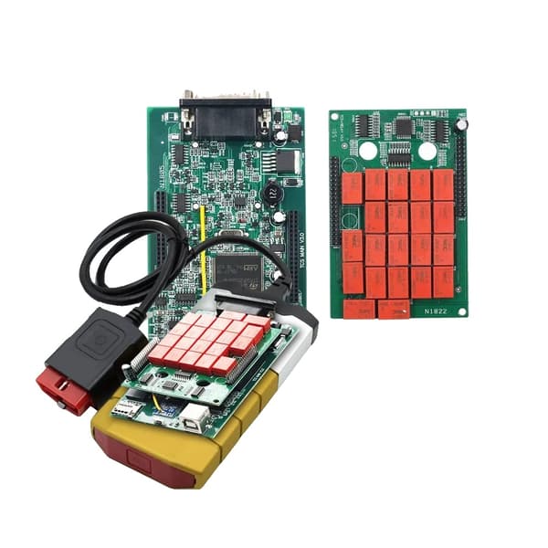 OBDII-skanner, Bluetooth-kompatibel, bil- och lastbilsdiagnostikverktyg, DS V9 PCB, Bluetooth-Suite