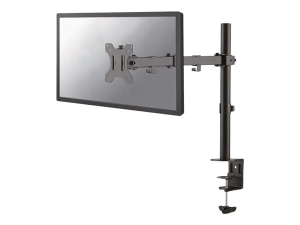 Neomounts FPMA-D550 - Monteringssett - full bevegelse - for LCD-skjerm - stål - svart - skjermstørrelse: 10"-32" - klemmemonterbar, malje, skrivebord