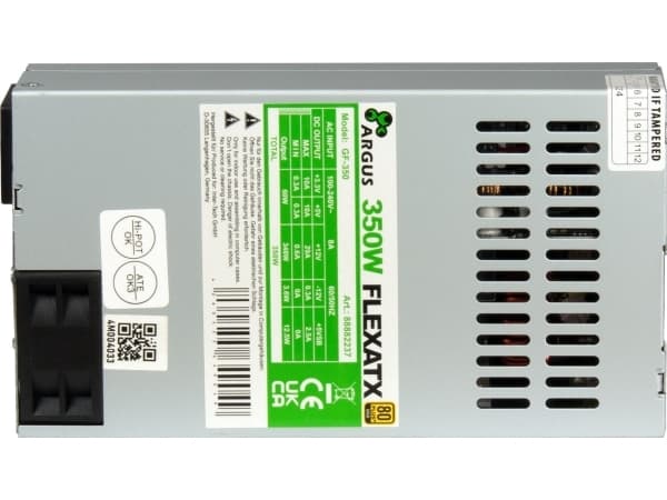 Inter-Tech strømforsyning 350W Flex ATX GF-350 BULK - PC/Server strømforsyning - ATX (88882237)