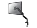 Miniatyrbilde 1 av 5: Neomounts NM-D750 - Monteringssett - full bevegelse - for LCD-skjerm - svart - skjermstørrelse: 10"-32" - klemmemonterbar, malje, skrivebordsmonterba