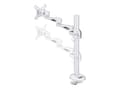 Miniatyrbilde 4 av 5: Neomounts FPMA-D935G - Monteringssett - full bevegelse - for LCD-skjerm - sølv - skjermstørrelse: 10"-30" - malje, skrivebordsmonterbar