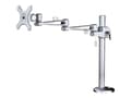 Miniatyrbilde 2 av 5: Neomounts FPMA-D935G - Monteringssett - full bevegelse - for LCD-skjerm - sølv - skjermstørrelse: 10"-30" - malje, skrivebordsmonterbar