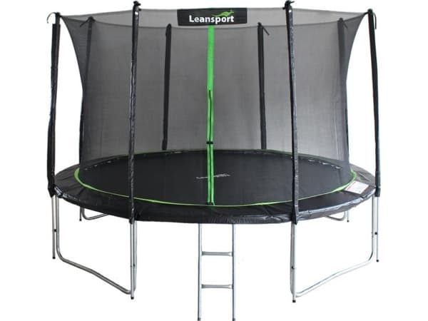 Lean Sport Pro trädgårdstrampolin med innernät 12 FT 366 cm