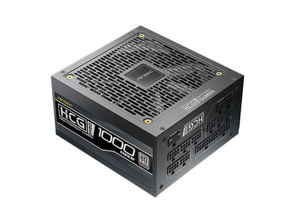 Antec strømforsyning Antec HCG 1000 PRO P EC ATX3.1 Modular 80+ Platinum retail - PC/Server strømforsyning (0-761345-20015-8) Sort