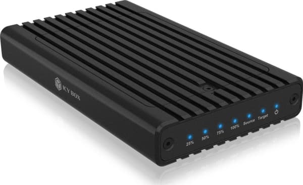 ICY BOX IB-2817MCL-C31 SSD enclosure Black M.2 USB powered Sort