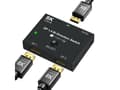 Miniatyrbild 1 av 5: Techly IDATA-DP-2DP-8KT, DisplayPort, Svart, 32,4 Gbit/s, 8K Ultra HD, 5 V, 80 mm
