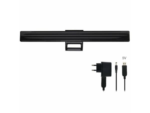 Evolveo TDE Xany 5, Innendørs, Sort, 38 dBi, DVB, DVB-T2, F male/IEC male, 470 - 694 MHz