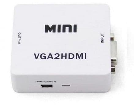 Savio CL-110 Omvandlare/Adapter VGA-&gt; HDMIFull HD/1080p 60Hz, VGA, HDMI