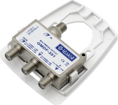 Blow SOCKET RTV TV INTERNETT SIGNAL SPLITTER 1F-3F