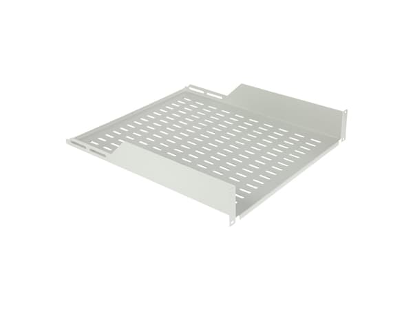 Lanview by Logon - Telinehylly - d=550 mm - valkoinen, RAL 7035 - 2U - 19"