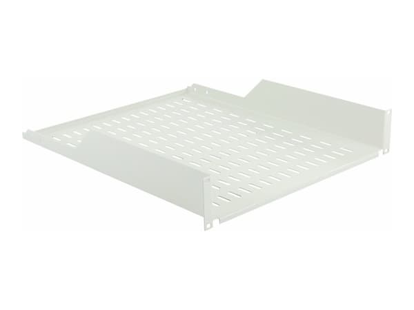 Lanview by Logon - Telinehylly - d=550 mm - valkoinen, RAL 7035 - 2U - 19"