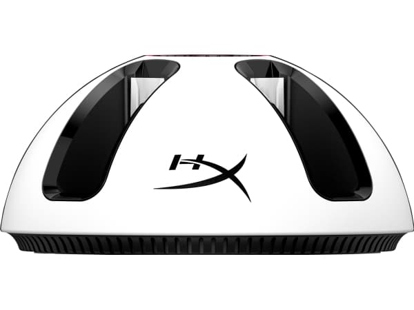 HyperX Gaming Chargeplay Quad 2 - Laddningsstation - 4 utdatakontakter (Joy-Con connector) - vit, röd - för Nintendo Switch OLED