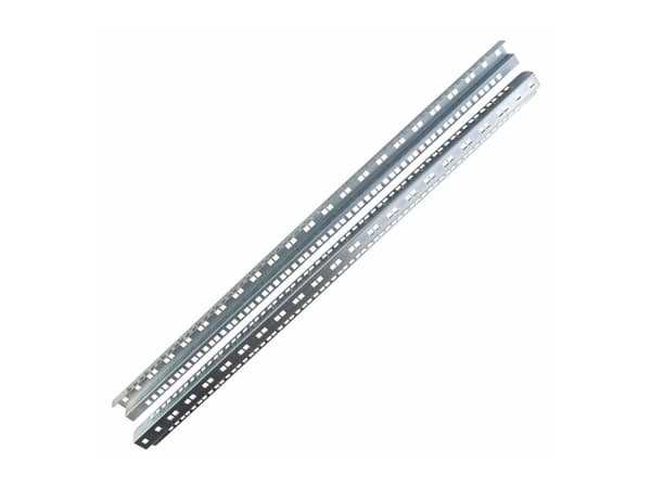 Lanview by Logon - Rackmonteringsskenor - galvanized - silver - 22U - 19" (paket om 2)