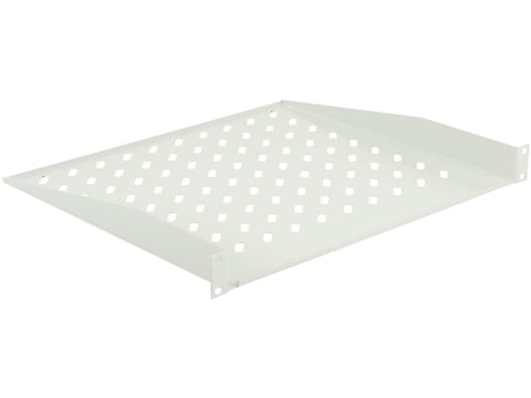 Lanview by Logon - Telinehylly - d=400 mm - valkoinen, RAL 7035 - 1U - 19"