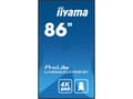 Miniatyrbilde 3 av 5: iiyama ProLite LH8665UHSB-B1 - 86" Diagonalklasse LED-bakgrunnsbelyst LCD-skjerm - intelligent skilting - Android - 4K UHD (2160p) 3840 x 2160 - svar