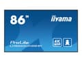 Miniatyrbilde 1 av 5: iiyama ProLite LH8665UHSB-B1 - 86" Diagonalklasse LED-bakgrunnsbelyst LCD-skjerm - intelligent skilting - Android - 4K UHD (2160p) 3840 x 2160 - svar