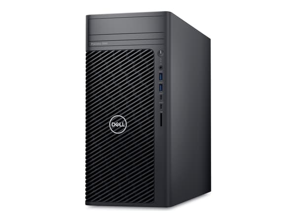 Dell Precision 3680 - Prestandatorn 1 x Core i7 i7-14700 / upp till 5.4 GHz - RAM 16 GB - SSD 512 GB - NVMe - UHD Graphics 770 - Gigabit Ethernet - W Svart