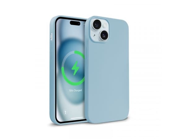 Crong Crong Color Cover Magnetic - Etui iPhone 15 MagSafe (niebieski)