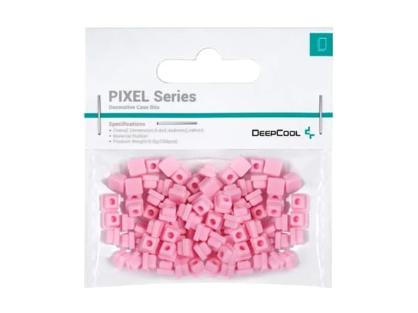 DeepCool PIXEL, Universal, Other, Rubber, Pink, 9.8 g, 100 pc(s)