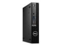 Miniatyrbild 1 av 5: Dell OptiPlex 7020 (version 2024) - Mikro Core i3 i3-14100T / upp till 4.4 GHz - RAM 8 GB - SSD 256 GB - NVMe - UHD Graphics 730 - Gigabit Ethernet,