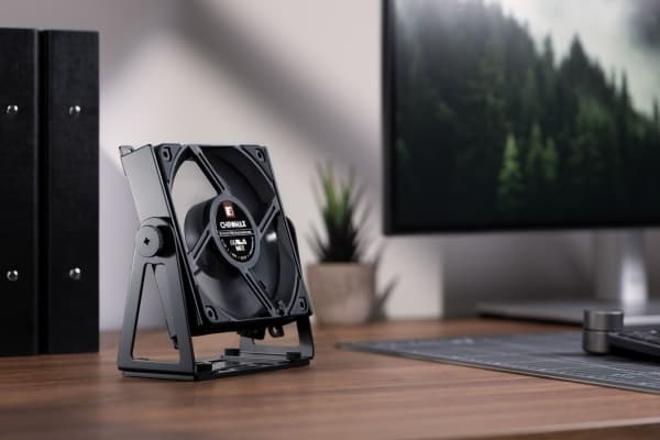Noctua NV-FM1 - Monteringssats för systemfläkt - pivå, för 120 och 140 mm fläktar - svart