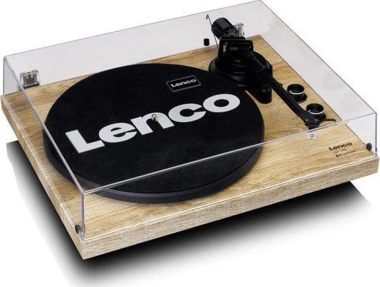 Lenco LBT-188, Hihnakäyttöinen levysoitin, Beige, 33,45 RPM, Rotaatio, Suora äänivarsi, AC