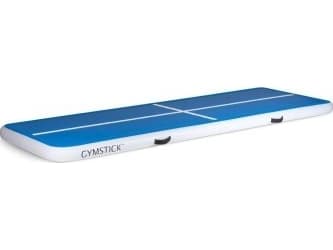 Gymstick Air Track uppblåsbar gymnastikmadrass 300 cm x 100 cm x 10 cm blå