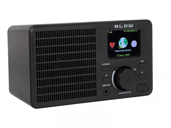 Radio Blow 77-590# Bærbar internettradio blåse ri1