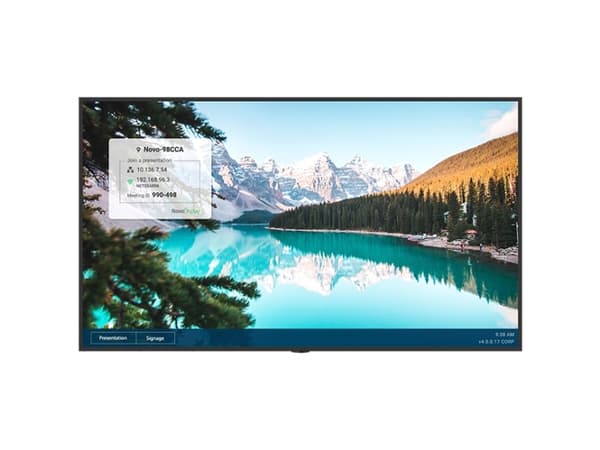 Vivitek DK863, Digital skiltingstavle (flatskjerm), 2,18 m (86"), 3840 x 2160 piksler, Wi-Fi, 24/7