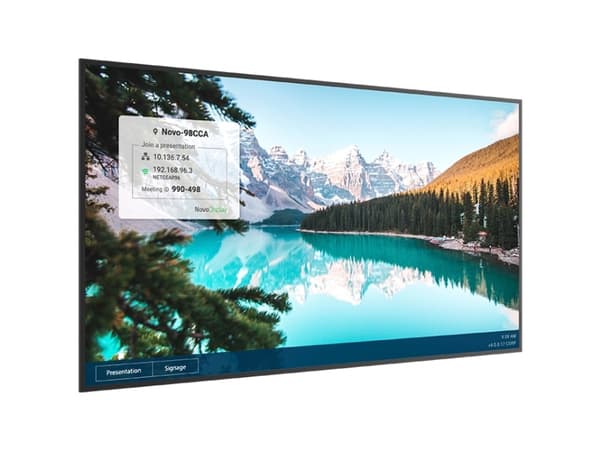 Vivitek DK863, Digital skiltingstavle (flatskjerm), 2,18 m (86"), 3840 x 2160 piksler, Wi-Fi, 24/7