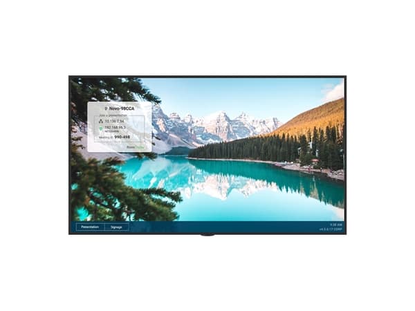 Vivitek DK753, Digital skiltingstavle (flatskjerm), 190,5 cm (75"), 3840 x 2160 piksler, Wi-Fi, 24/7