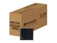 Verbatim - Tunt fodral för arkiverings-CD - kapacitet: 1 CD/DVD - svart (paket om 200)
