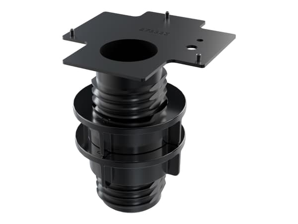 Crestron UC-AUDIO-POD-TTMK - Monteringssett (montering) - for trådløs høyttaler - plastikk - bordplatefeste