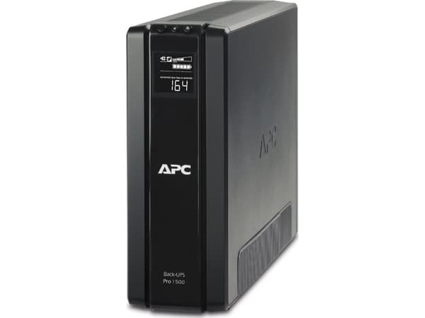 APC Back-UPS Pro BR1500G-GR UPS 1500VA, 865W, linjeinteraktiv, 6x CEE 7 beskyttelseskontakt
