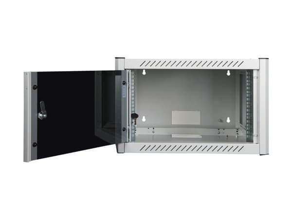 Lanview by Logon - Rack skåp - 60 x 56 - väggmontering - vit, RAL 7035 - 6U - 19"