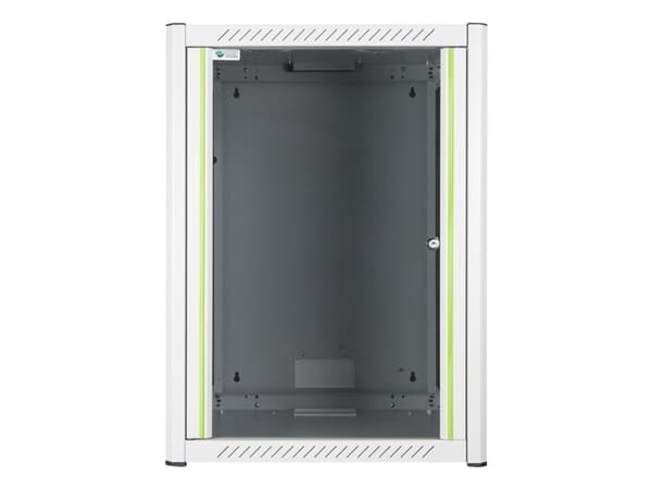Lanview by Logon - Rack skap - 60 x 56, pro - veggmonterbar - hvit, RAL 7035 - 16U - 19"