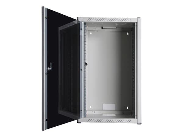 Lanview by Logon - Rack skåp - 60 x 45, pro - väggmontering - vit, RAL7035 - 20U - 19"