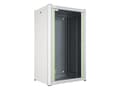 Miniatyrbild 5 av 5: Lanview by Logon - Rack skåp - 60 x 45, pro - väggmontering - vit, RAL7035 - 20U - 19"