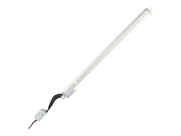 Lanview by Logon - LED-belysningsmodul - automatic movement sensor - RAL 9005 - 1U - 19"