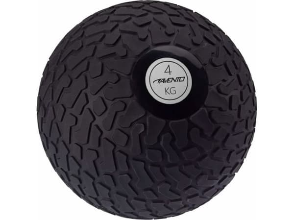 Vekteball AVENTO 42DI 4kg D23cm Svart/sølv for kast
