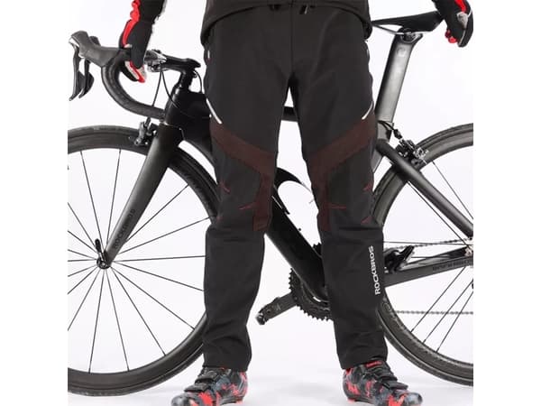 Rockbros Thermo Pyöräilyhousut, koko XL, musta