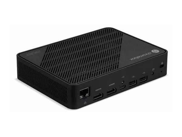 Acer Chromebox Mini Entreprise CXM1 - Mini-PC 1 x Celeron N4500 / upp till 2.8 GHz - RAM 8 GB - flash - eMMC 32 GB - UHD Graphics - IEEE 802.11ax (Wi